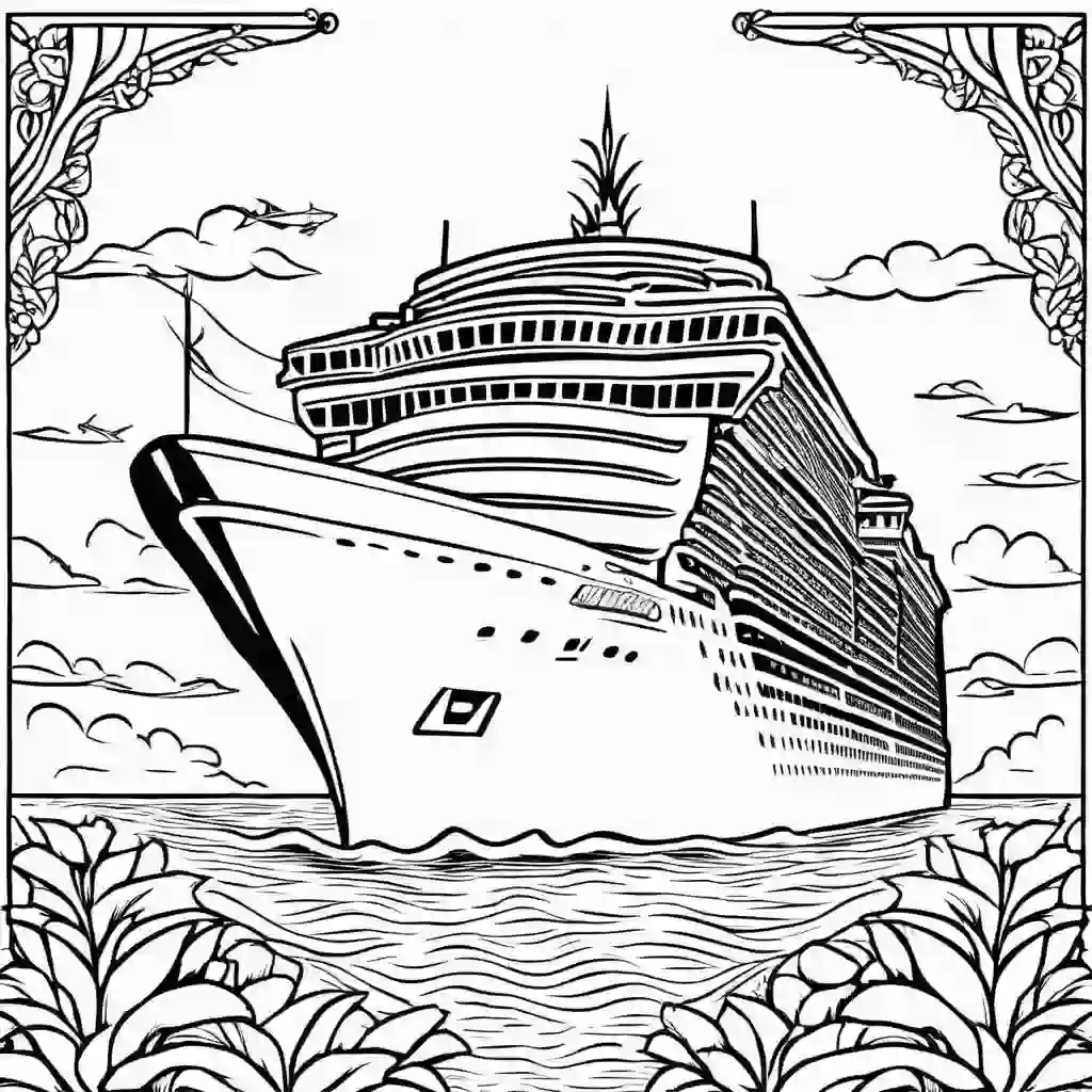 Empress of the Seas coloring pages